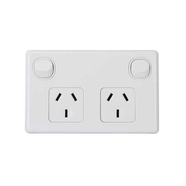 SAA 3 Pin Electrical Power Point with USB Ports Plug Socket Australia GPO Wall Socket Home Plug Socket Switch