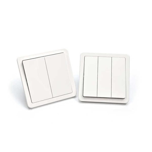 Intermediate UK Standard 3 Gang 1 Way Light Switch Surface Mounted Home Durable Power Electric Wall Switches For Home Use